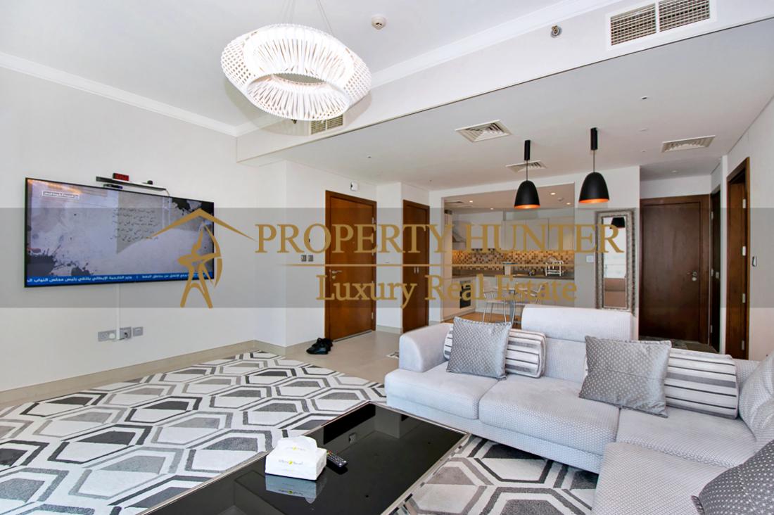 Chalet Townhouse Direct on Beach in Pearl Qatar 